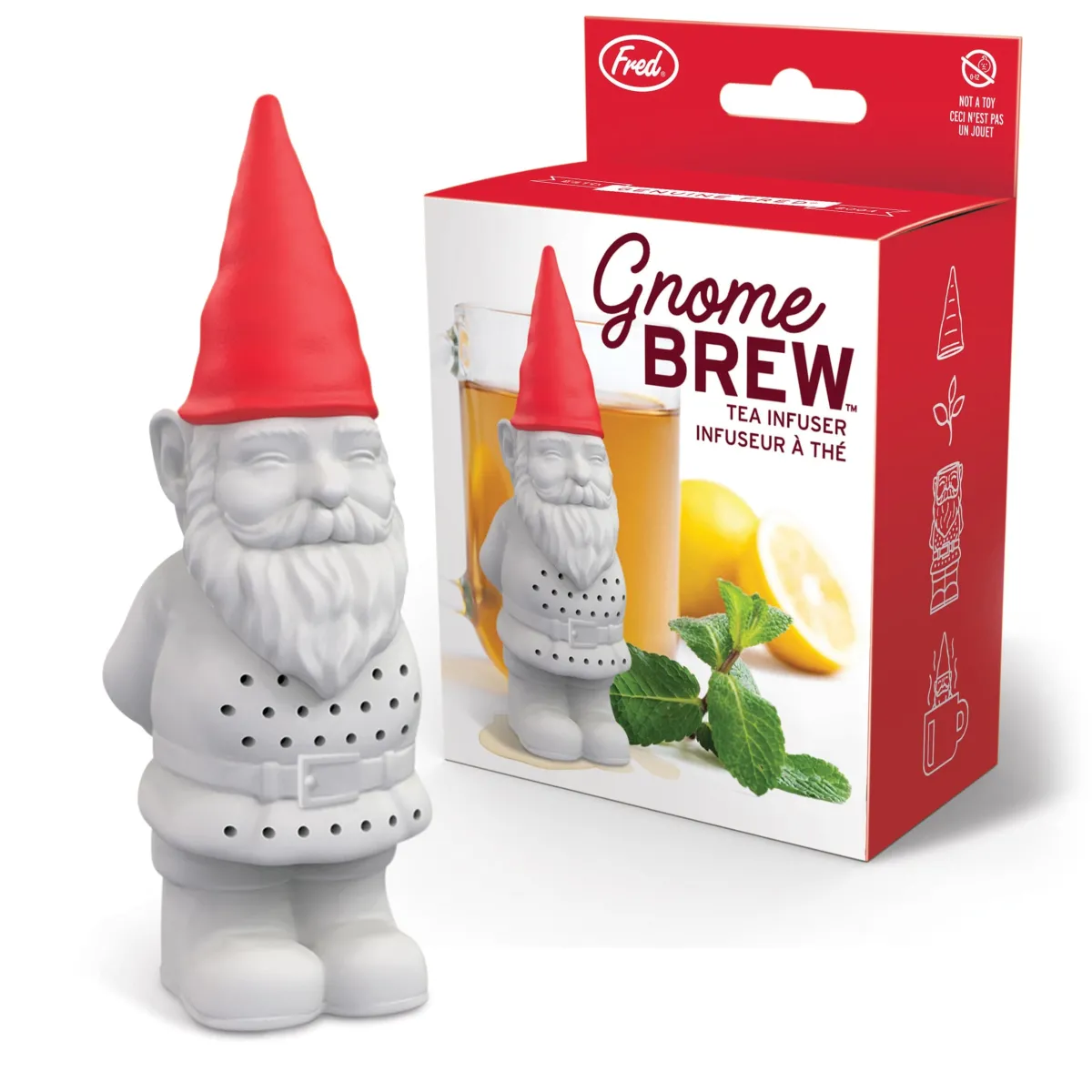 Garden|Shop All Table^Fred GNOME BREW | Garden Gnome Tea Infuser