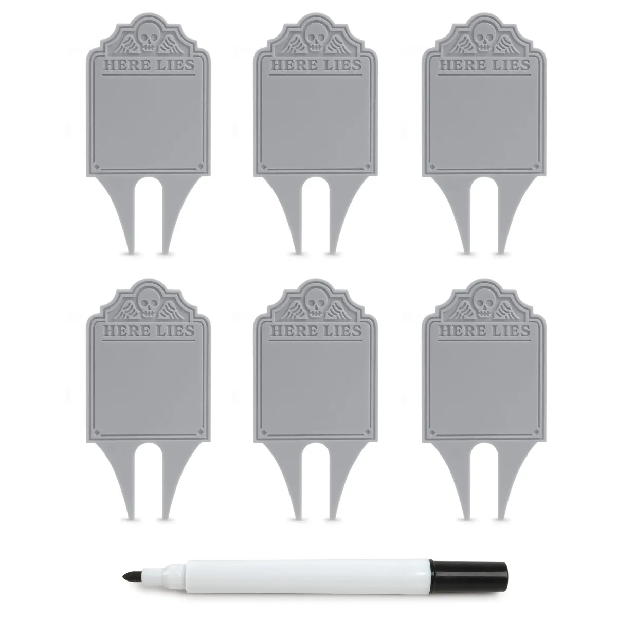 Picks, Stirrers, And Straws^Fred GRAVE MARKERS