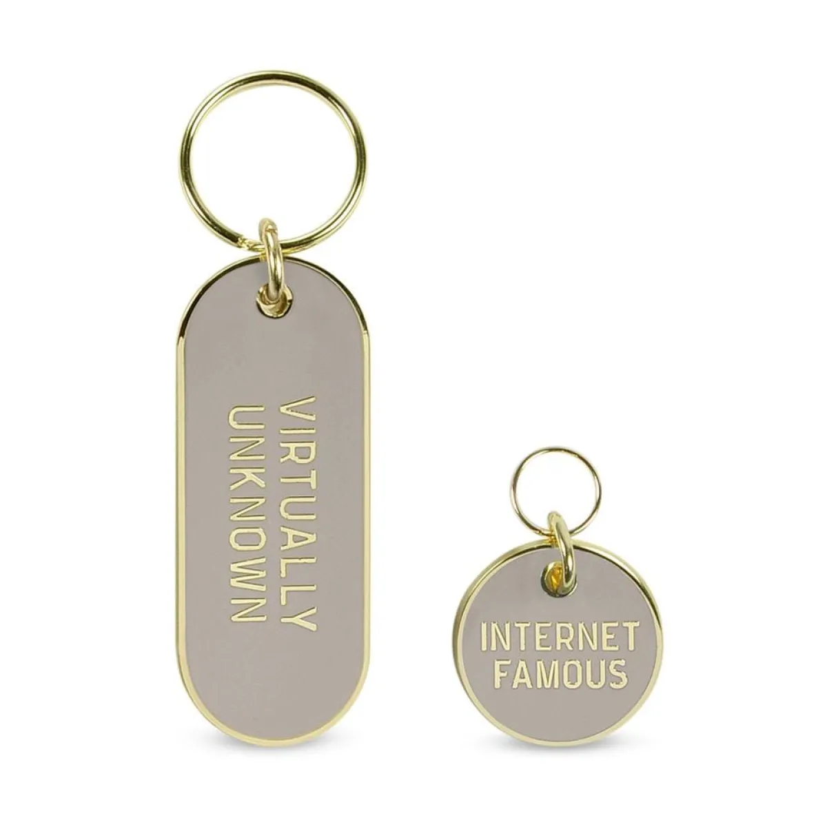 Cats^Fred KEYCHAIN + PET TAG SET