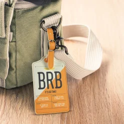 Passports|Luggage Tags^Fred LUGGAGE TAG: BRB