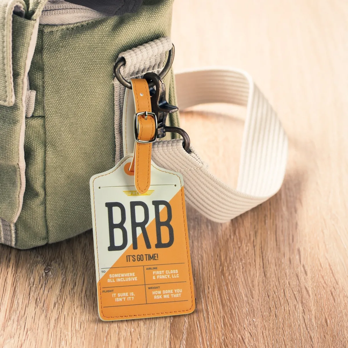 Passports|Luggage Tags^Fred LUGGAGE TAG: BRB