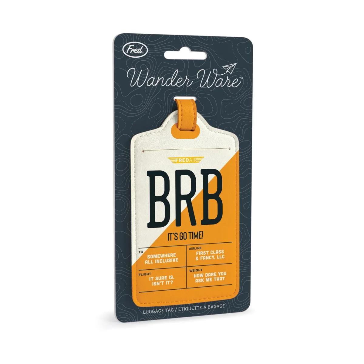 Passports|Luggage Tags^Fred LUGGAGE TAG: BRB