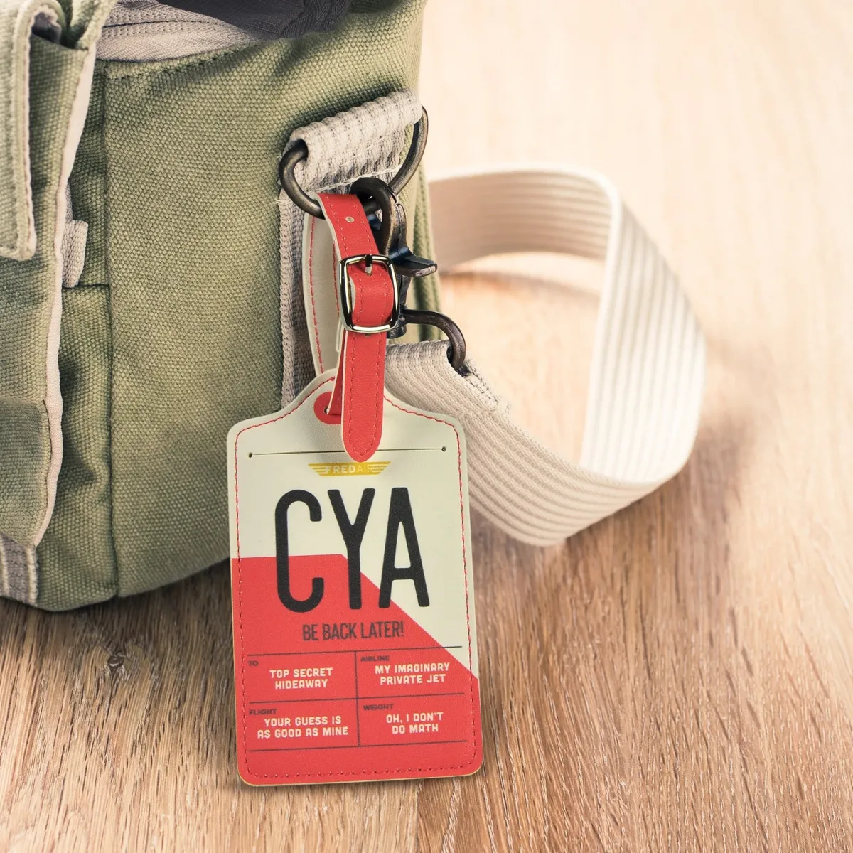 Passports|Luggage Tags^Fred LUGGAGE TAG: CYA
