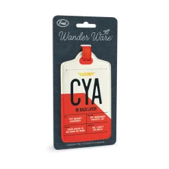 Passports|Luggage Tags^Fred LUGGAGE TAG: CYA