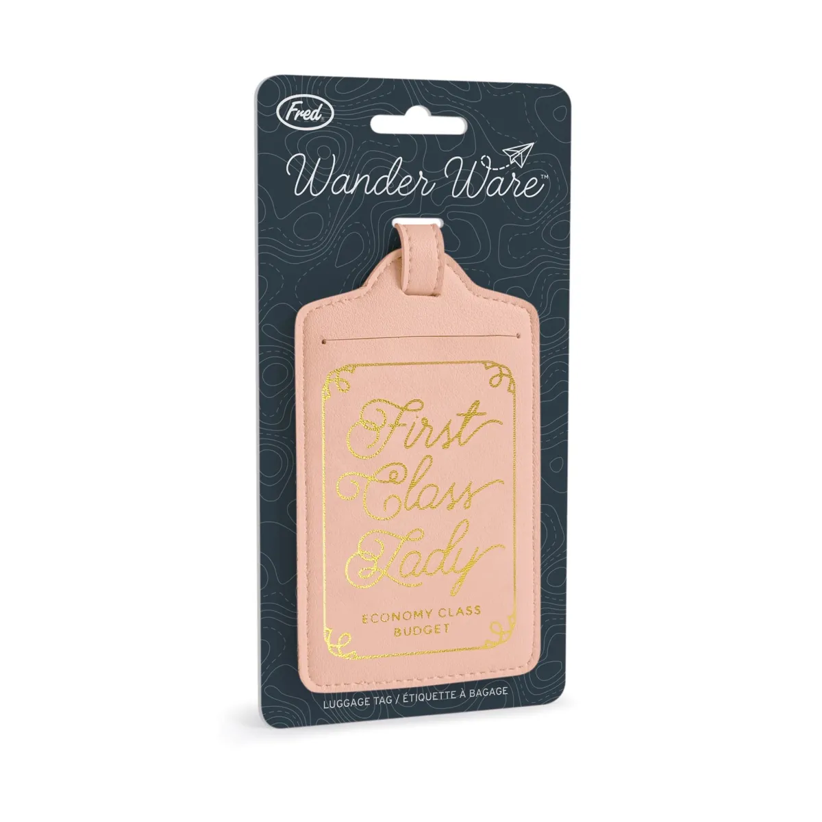 Passports|Luggage Tags^Fred LUGGAGE TAG: FIRST CLASS LADY