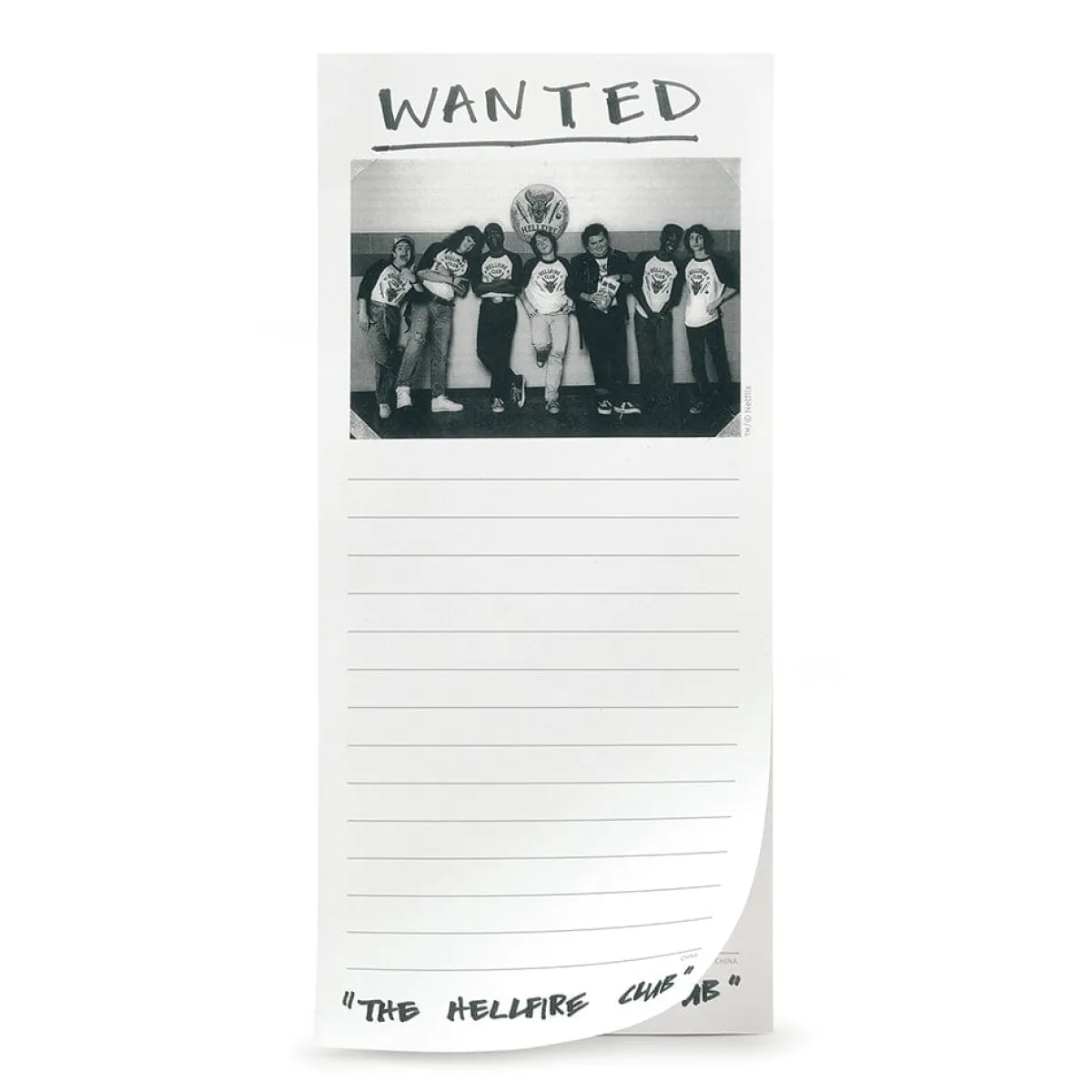 Writing|Notes + Paper^Fred MAGNETIC NOTEPAD - Hellfire Club
