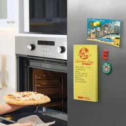 Writing|Notes + Paper^Fred MAGNETIC NOTEPAD - Surfer Boy Pizza