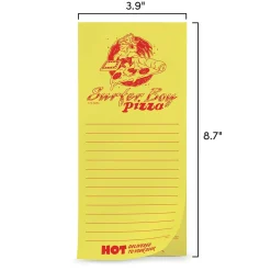 Writing|Notes + Paper^Fred MAGNETIC NOTEPAD - Surfer Boy Pizza