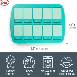 Plates + Trays|Plates + Trays^Fred MINI MATCH UP | Kids Snack Tray + Game