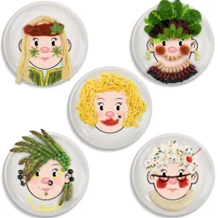 Plates + Trays|Plates + Trays^Fred MS FOOD FACE