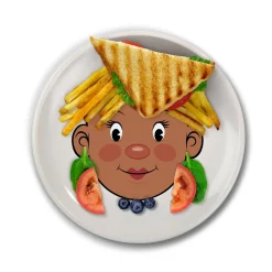 Plates + Trays|Plates + Trays^Fred MS. FOOD FACE