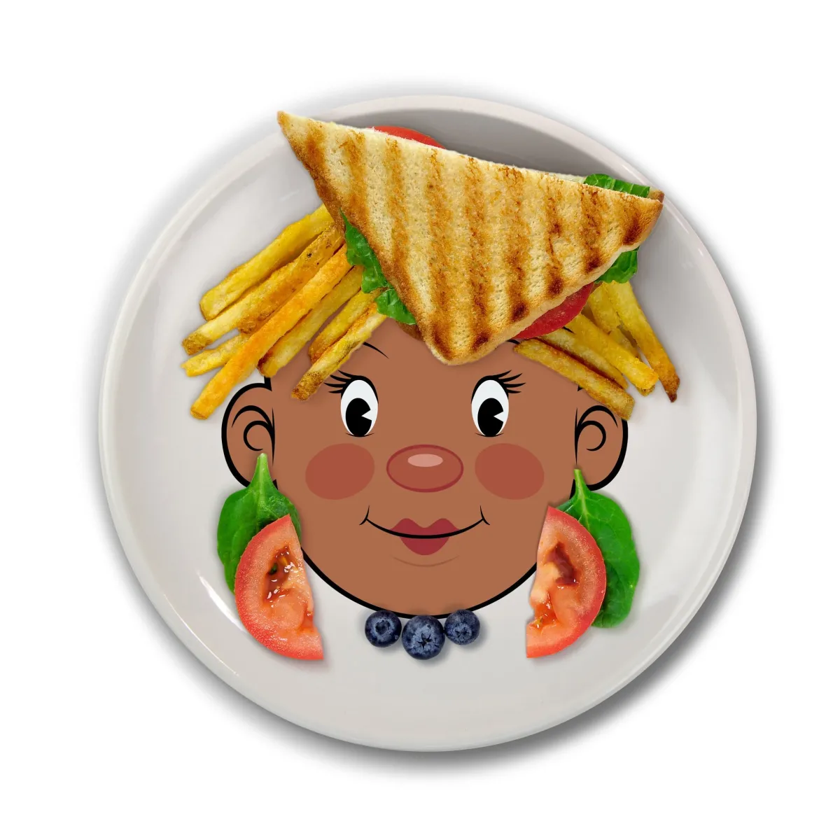 Plates + Trays|Plates + Trays^Fred MS. FOOD FACE