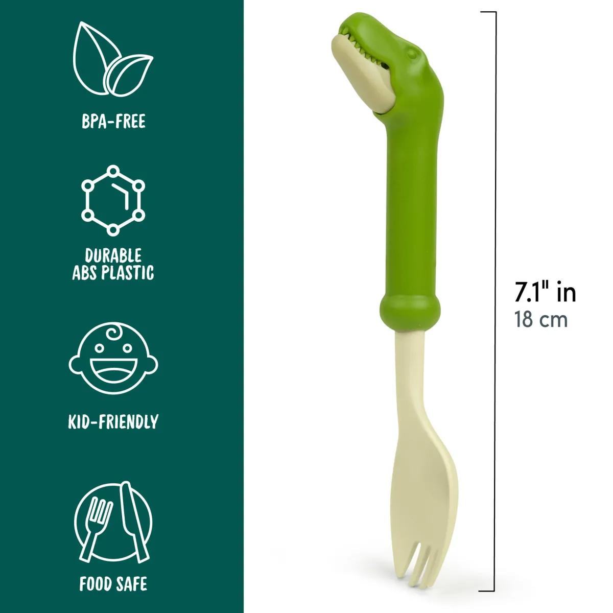 Utensils + Chopsticks^Fred MUNCHTIME | T-Rex Dinosaur Spork