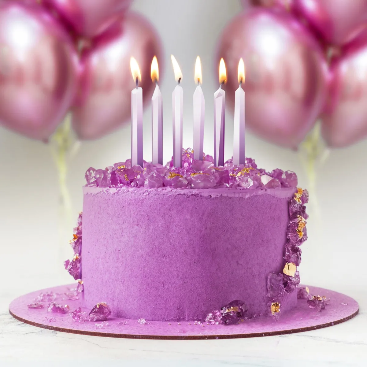 Candles^Fred MYSTIC WICKS | Crystal Party Candles