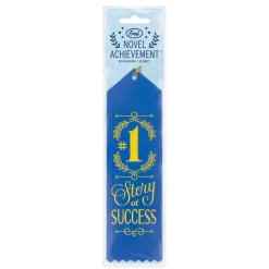 Bookmarks^Fred NOVEL ACHIEVEMENT | Blue Ribbon Award Bookmark