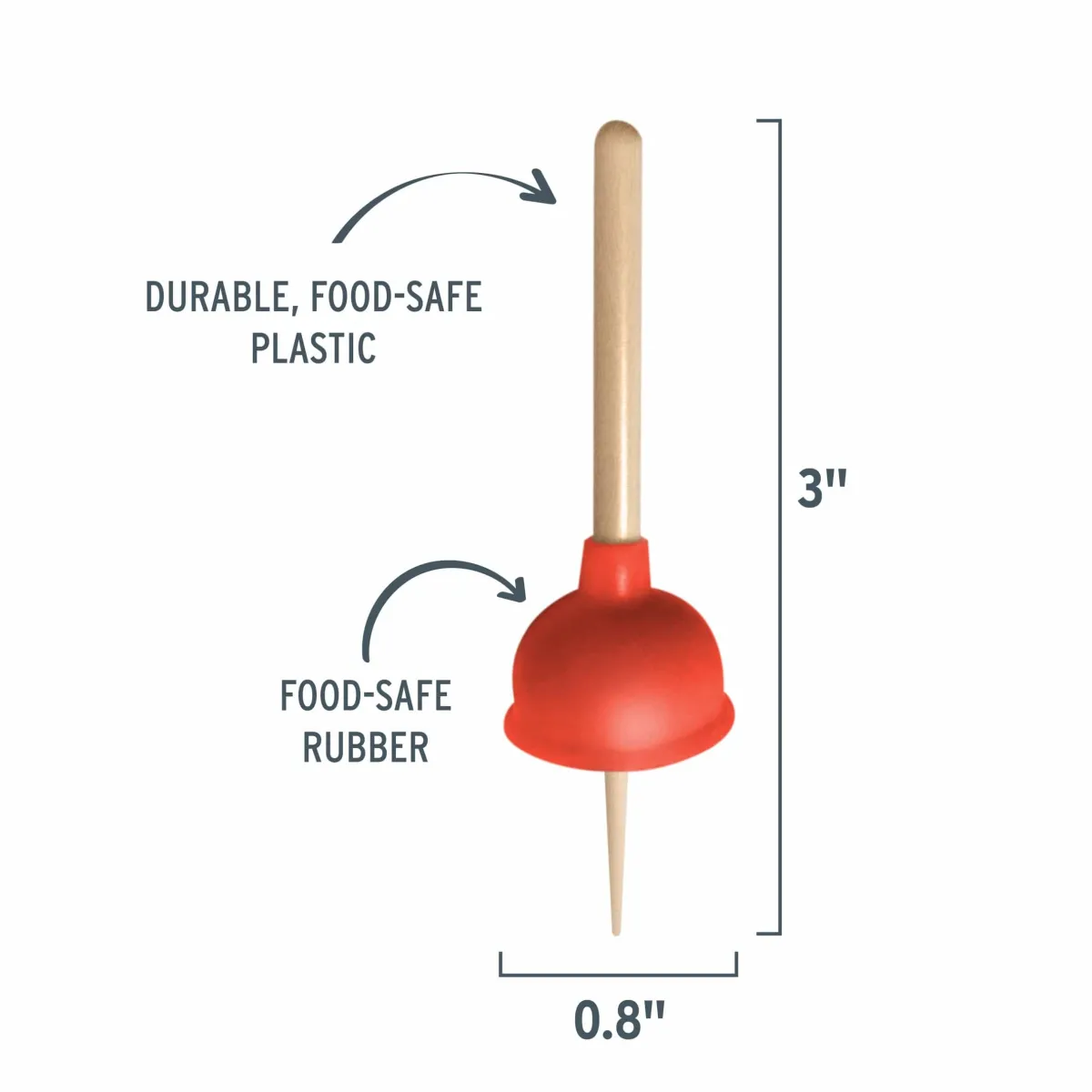 Picks, Stirrers, And Straws^Fred PARTY POOPERS