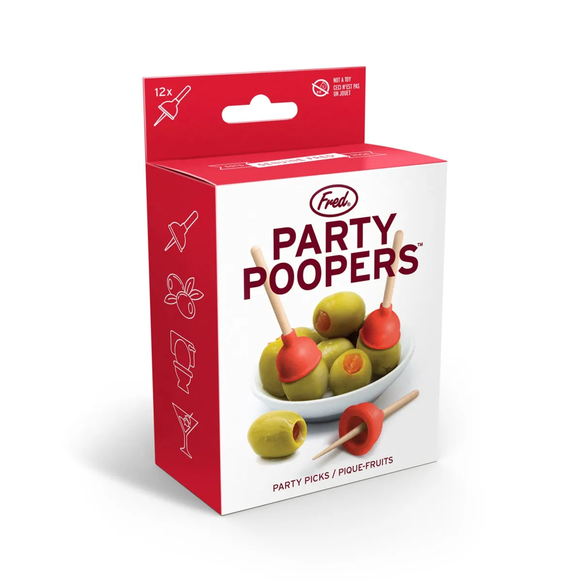 Picks, Stirrers, And Straws^Fred PARTY POOPERS
