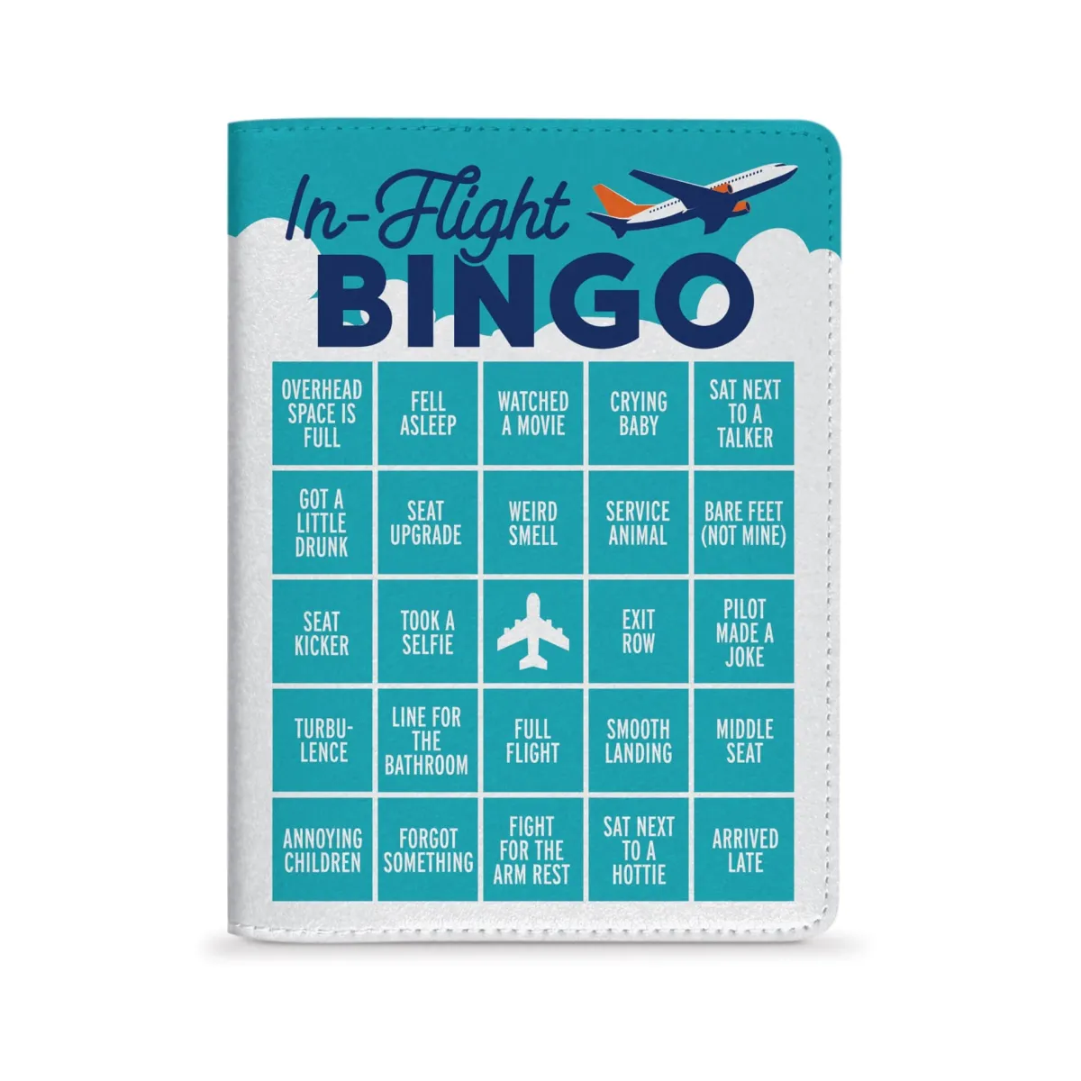 Passports|Luggage Tags^Fred PASSPORT WALLET: IN-FLIGHT BINGO
