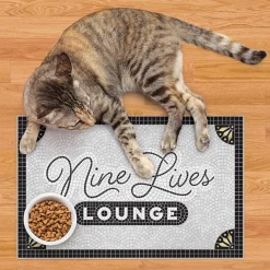 Cats^Fred PET PLACEMAT - Nine Lives Lounge