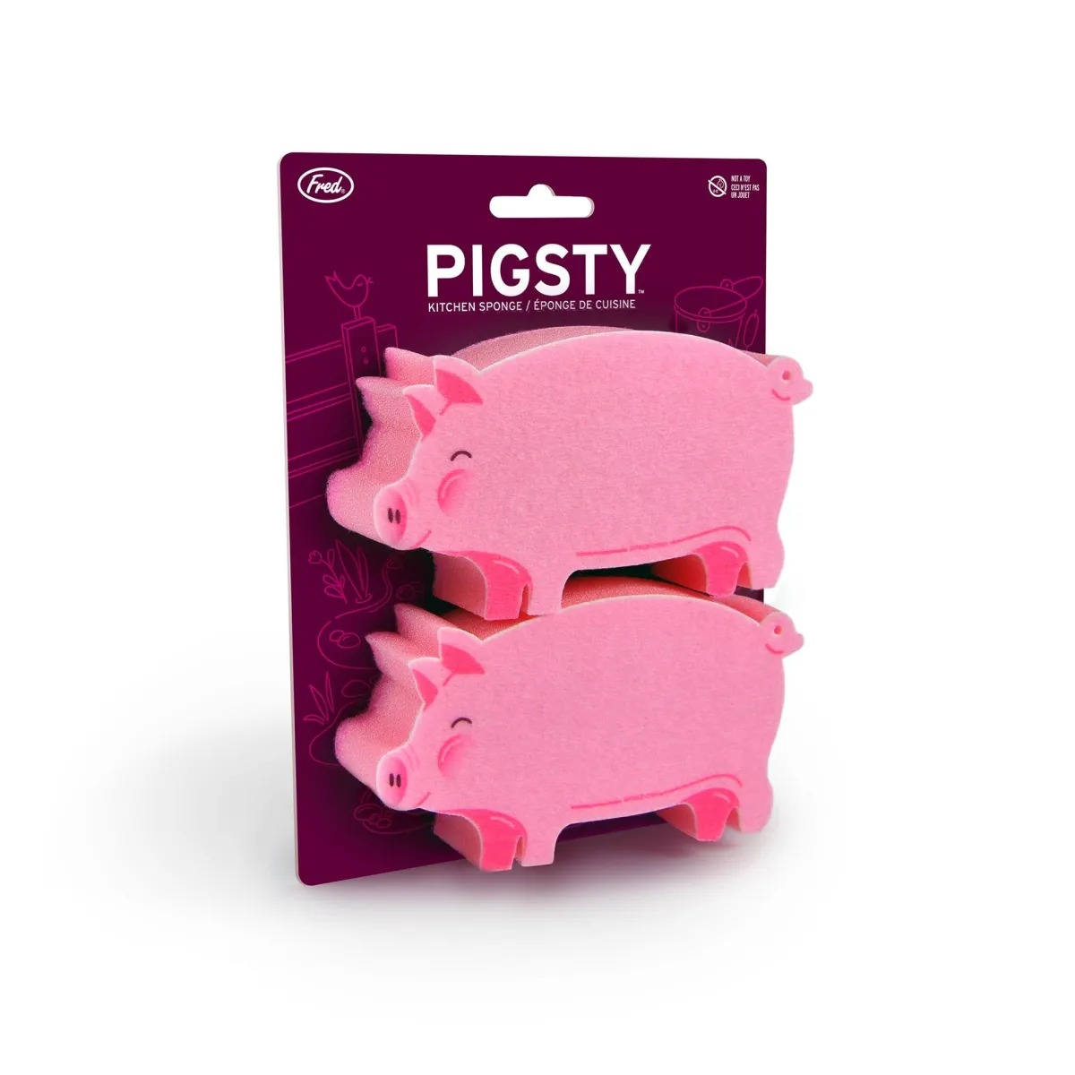 Cleaning|Sponges^Fred PIGSTY