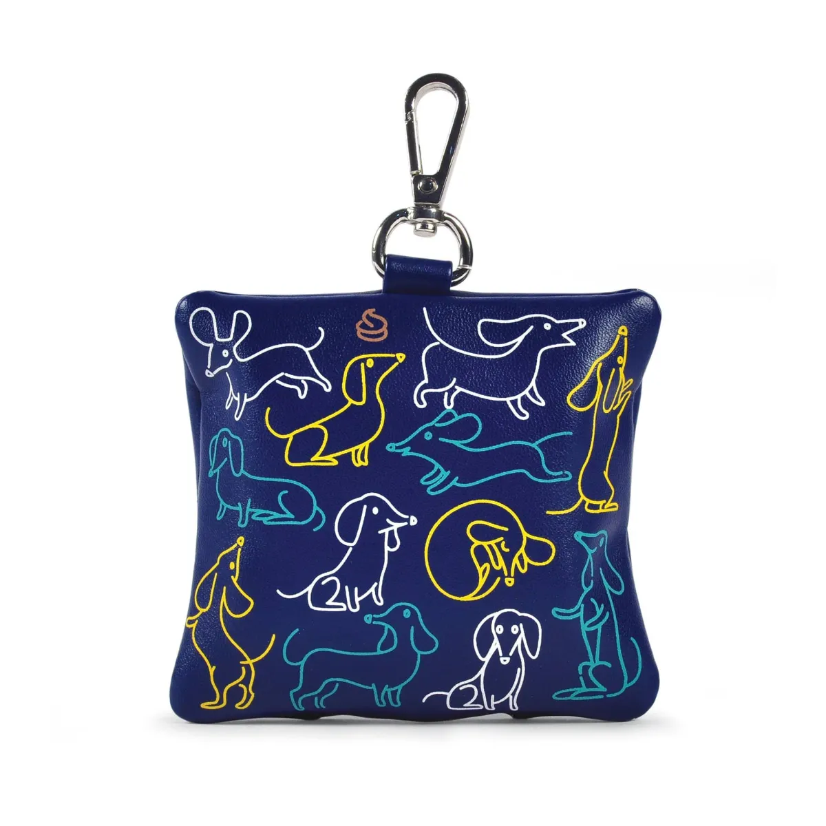 Dogs^Fred POOP BAG HOLDER: DACHSHUNDS
