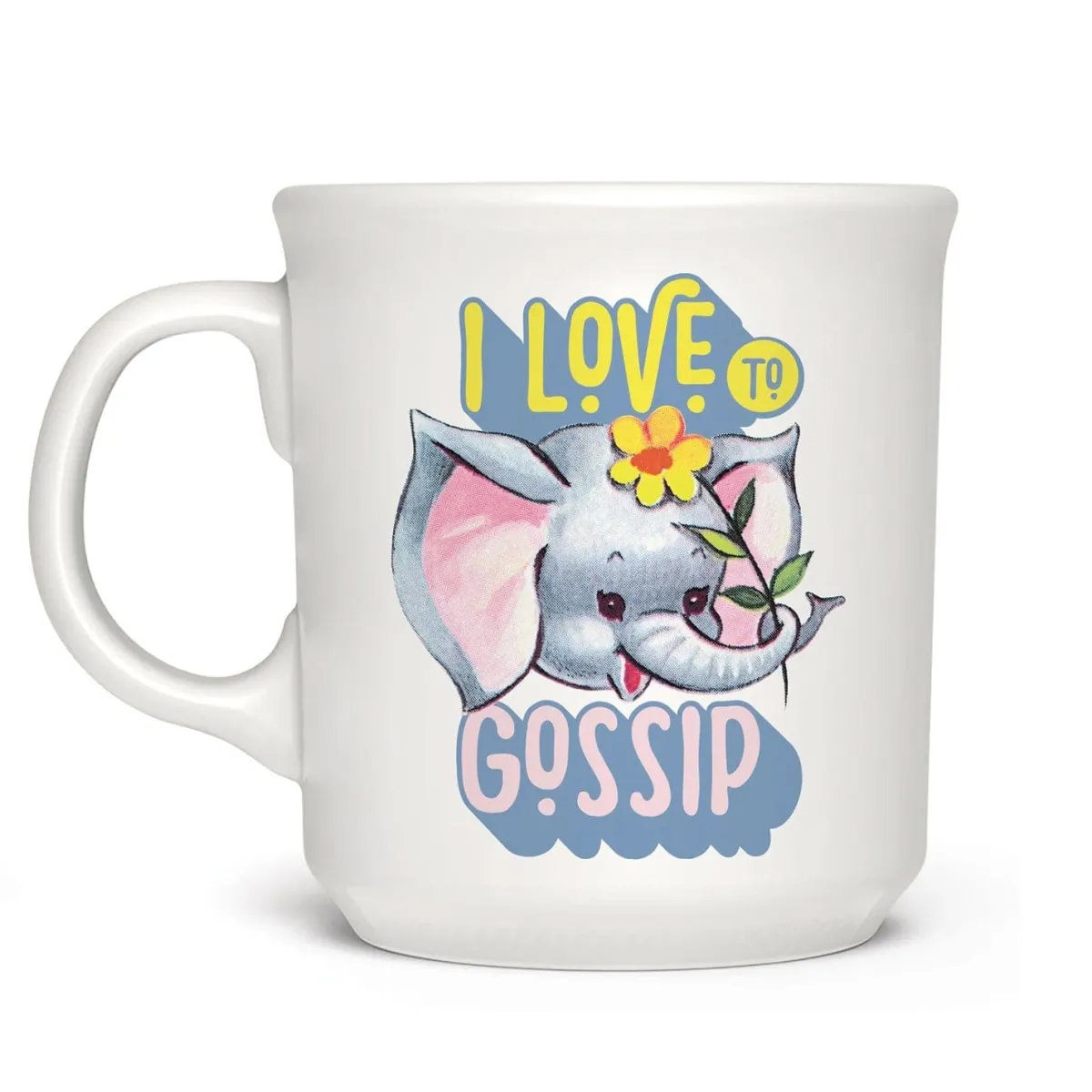 Shop All Table|Mugs^Fred "I LOVE TO GOSSIP" MUG