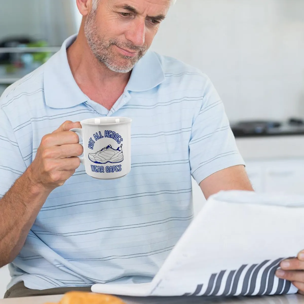 Shop All Table|Mugs^Fred "NOT ALL HEROES" MUG