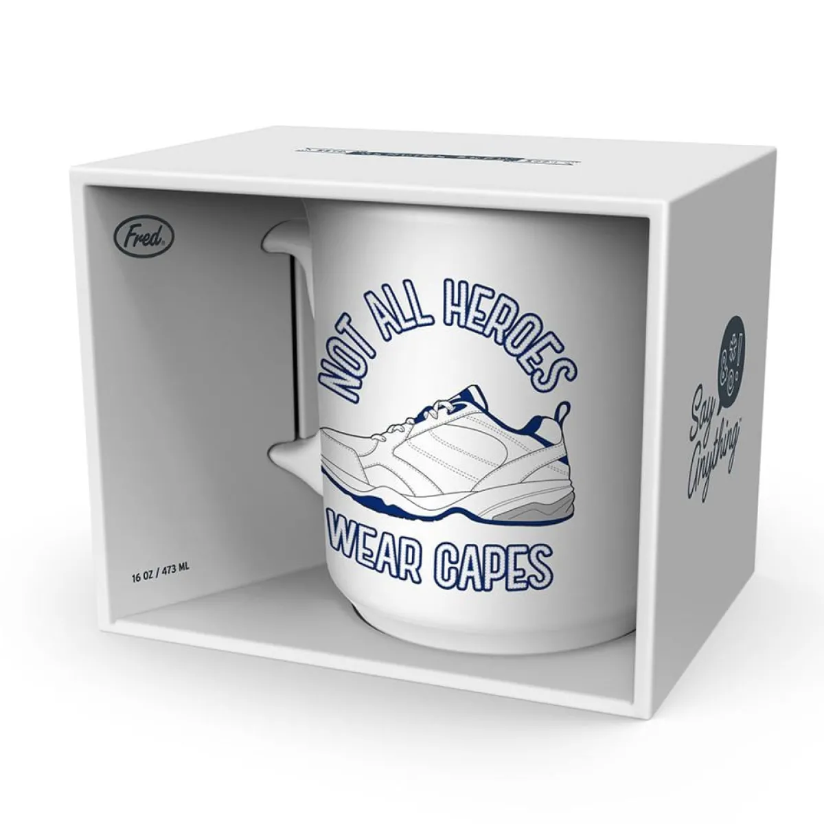 Shop All Table|Mugs^Fred "NOT ALL HEROES" MUG