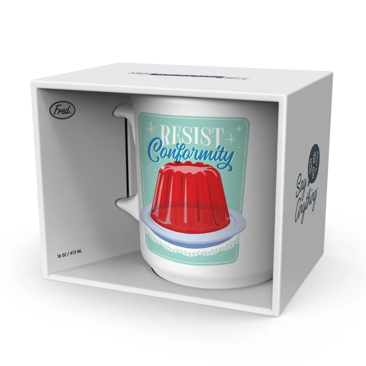 Shop All Table|Mugs^Fred "RESIST CONFORMITY" MUG