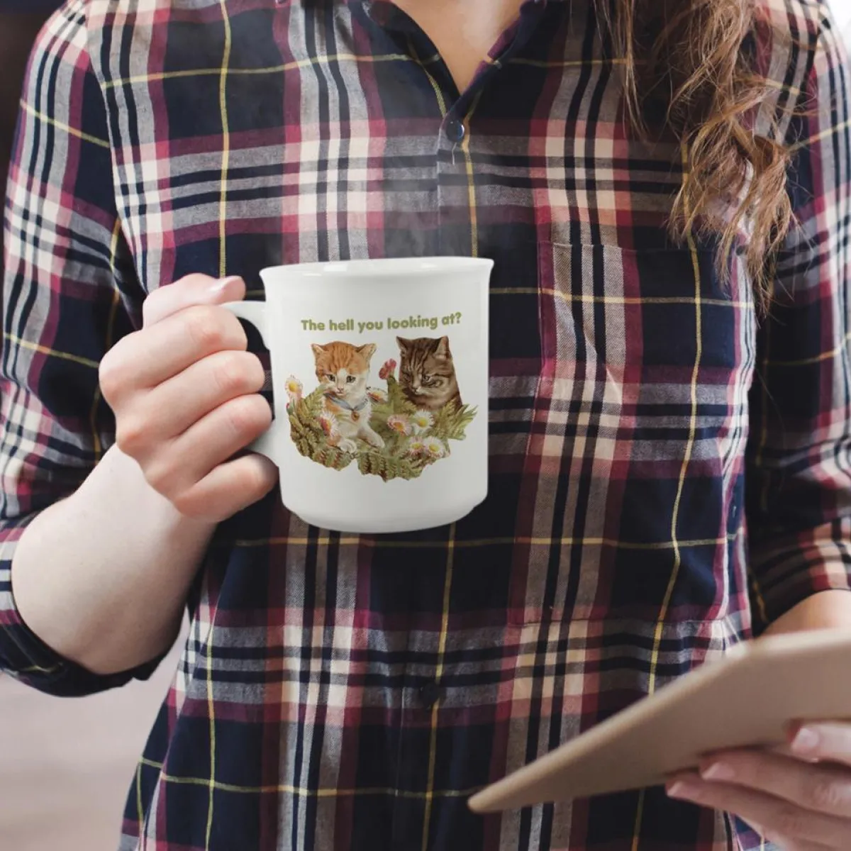 Shop All Table|Mugs^Fred "THE HELL YOU..." MUG