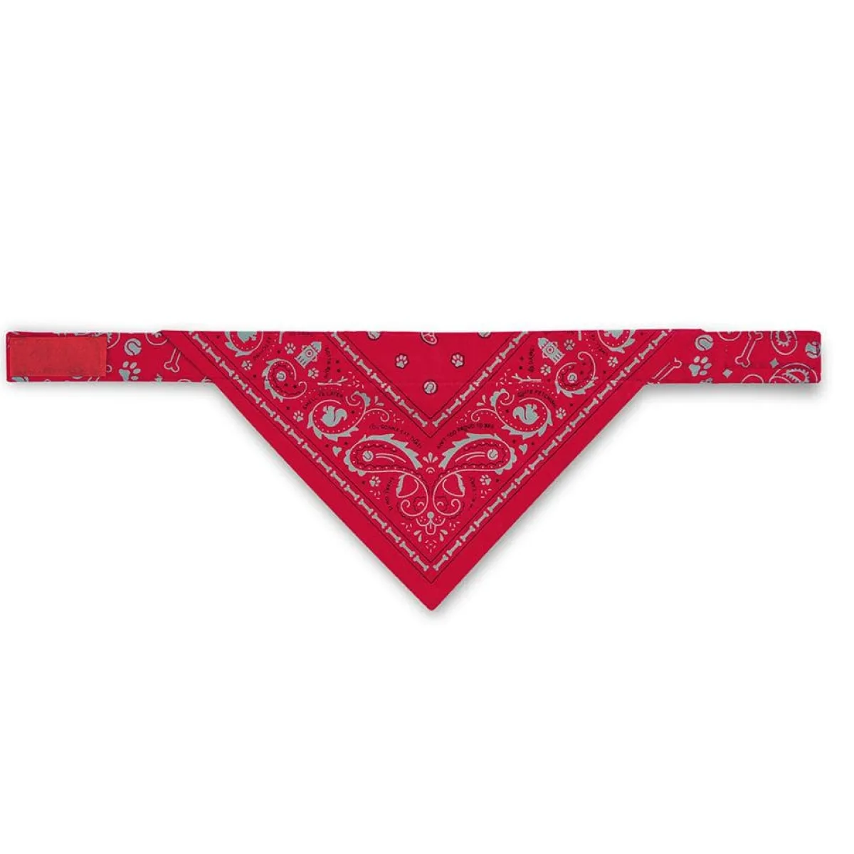 Dogs^Fred REFLECTIVE DOG BANDANAS