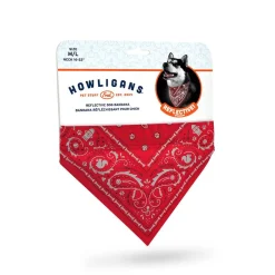 Dogs^Fred REFLECTIVE DOG BANDANAS