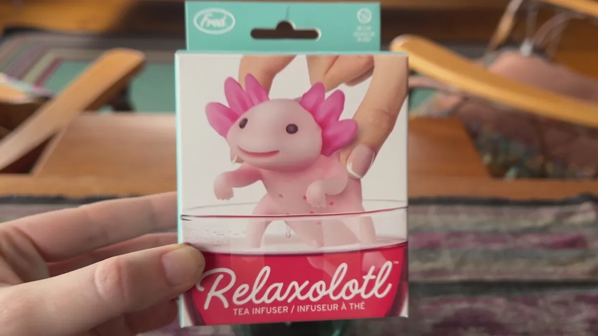 Shop All Table|Tea Infusers^Fred RELAXOLOTL | Axolotl Tea Infuser