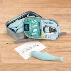 Erasers + Shapeners^Fred SARDINE ERASERS | Tackle your mistakes!