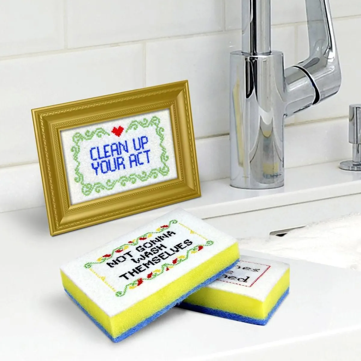 Cleaning|Sponges^Fred SUBVERSIVE SPONGES - R Rated