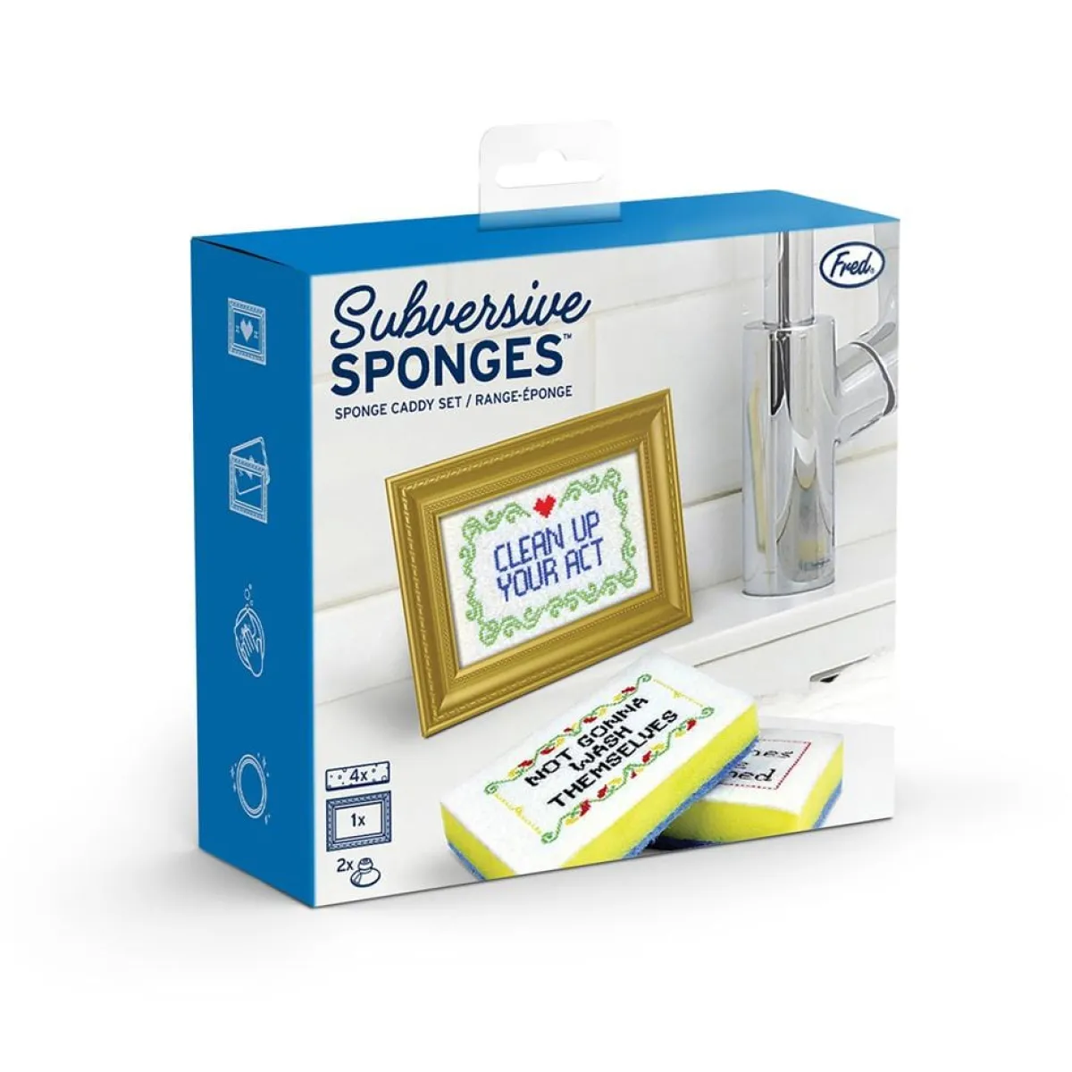 Cleaning|Sponges^Fred SUBVERSIVE SPONGES - R Rated
