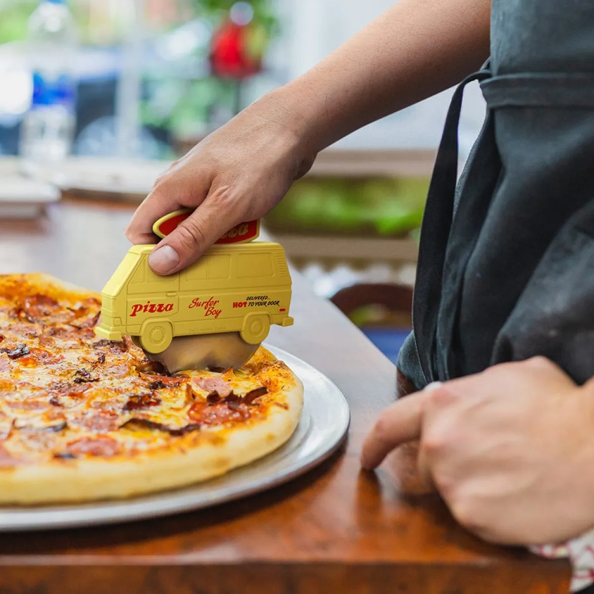 Cooking Utensils^Fred SURFER BOY PIZZA CUTTER