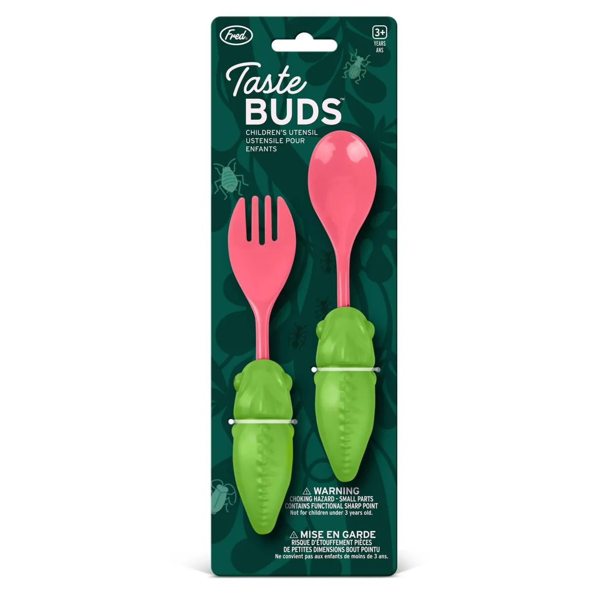 Utensils + Chopsticks^Fred TASTE BUDS | Chameleon Kids Utensils