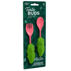 Utensils + Chopsticks^Fred TASTE BUDS | Chameleon Kids Utensils