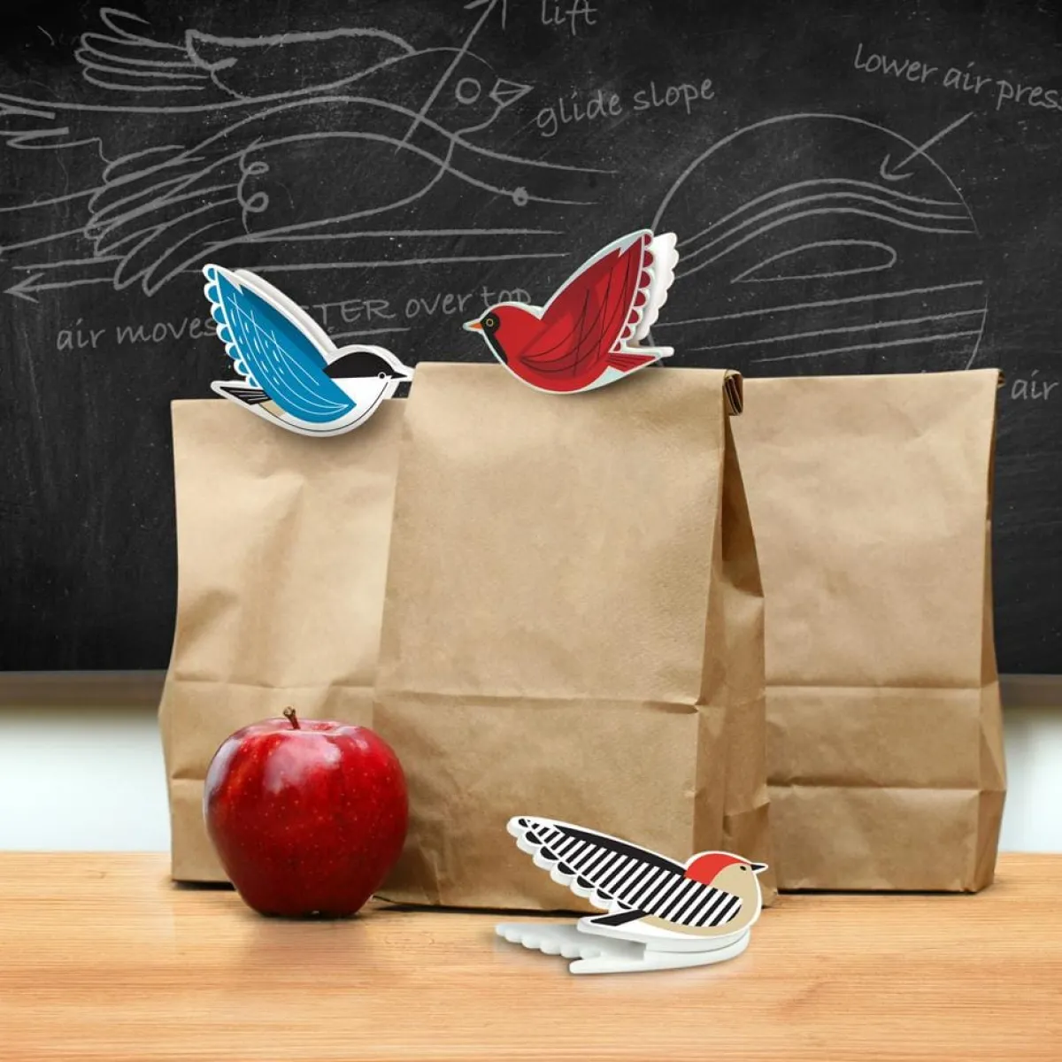 Bag Clips^Fred TWEET TREATS BIRD BAG CLIPS