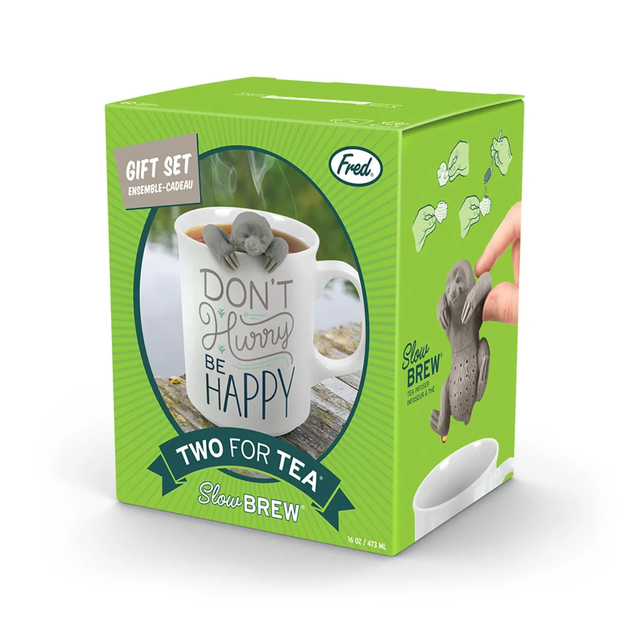 Shop All Table|Tea Infusers^Fred TWO FOR TEA - Sloth