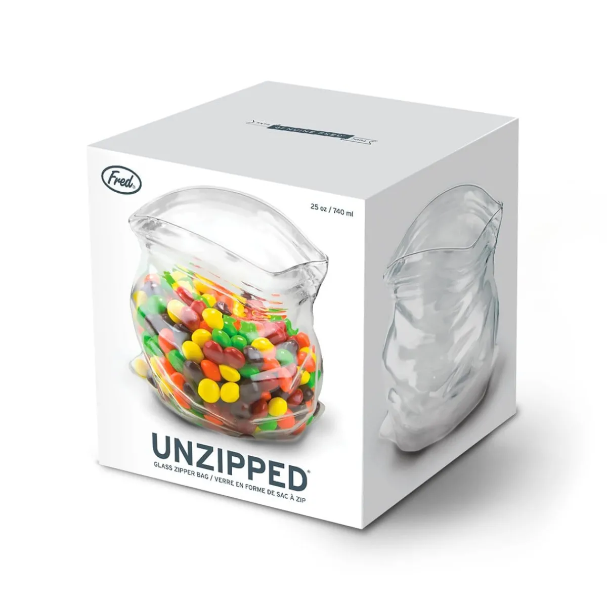 Shop All Table|Glassware^Fred UNZIPPED | The Original Glass Zipper Bag!