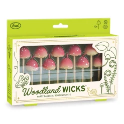 Candles^Fred WOODLAND WICKS | Mushroom Party Candles